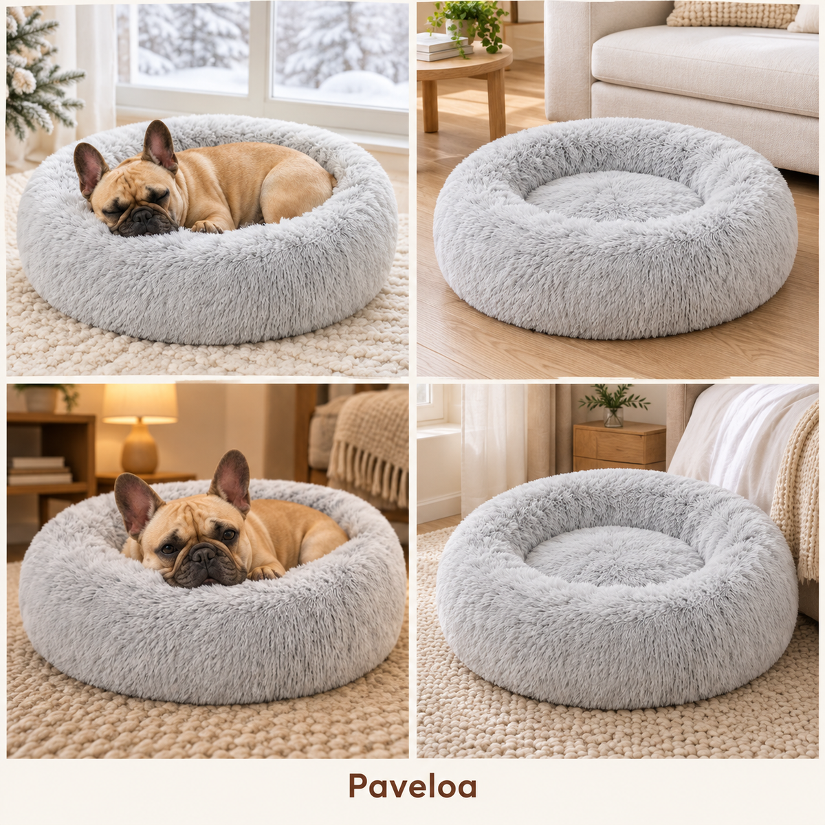 CozyCloud™ - Soft Calming Bed for Dogs 2.0